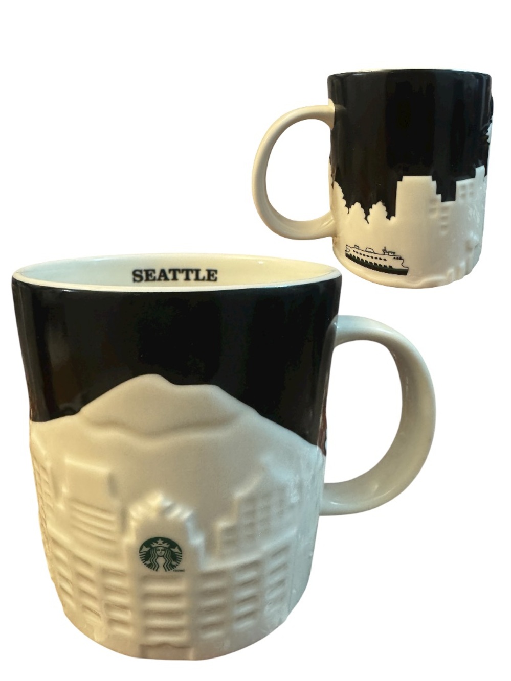 Starbucks 2012 3D Collector Series Seattle City Coffee Mug